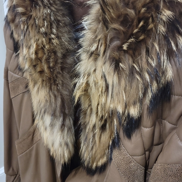 🚫SOLD🚫 VINTAGE MARVIN RICHARDS leather fur jacket! - Picture 3 of 13